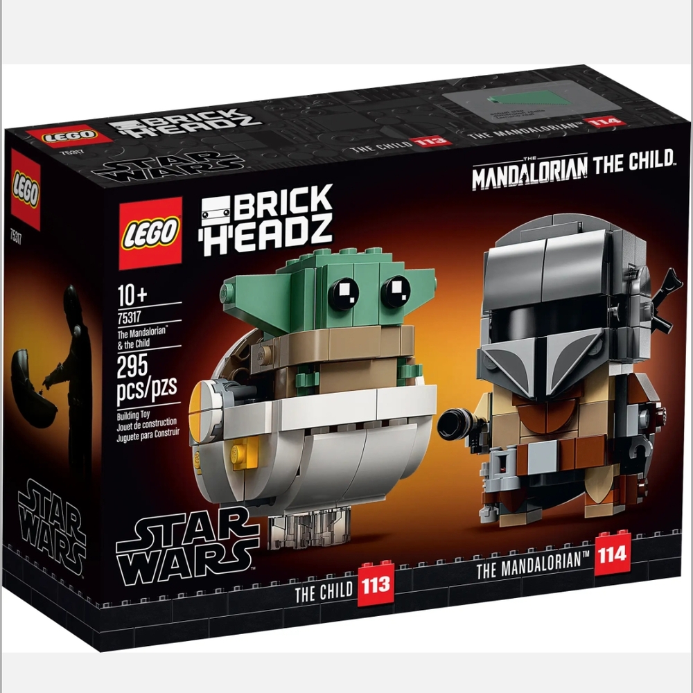 LEGO BrickHeadz Star Wars The Mandalorian & The Child Set